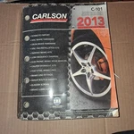 Carlson Brake Parts C-101 Master Catalog 2013 Shop Reference Illustrated Oem. Fixed Price $19.99.