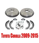 Brake Drums Shoes Wheel Cylinders & Hardware Fits Toyota Corolla 2009 2010 2015. Fixed Price $177.00.