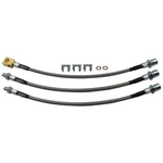 Stainless Braided Hose Kit Drum Brakes 1949-54 Jeep Willys CJ3A 3PC. Fixed Price $75.00.
