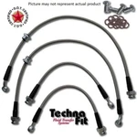 For Chevy Corvette C7 Front Rear Techna-fit Stainless Braided Steel Brake Lines. Fixed Price $121.95.