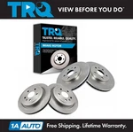 Trq Front & Rear Brake Rotors Set For 2008-2014 Cadillac Cts. Fixed Price $214.95.