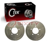 Pc Centric Rear Brake Drums For 2008-2017 Jeep Patriot Braking Stopping Dx. Fixed Price $103.98.
