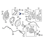 Ford F-150 2012-2016 CL3Z2A637A Rear Right Parking Brake Lever. Fixed Price $25.04.