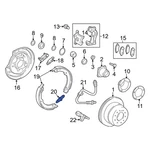 For Toyota Tundra 2007-2021 4740630040 Rear Left Parking Brake Adjuster. Fixed Price $102.53.