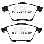 Ebc Brakes DP31773C Disc Pad Set Front Redstuff Premium Street Fmsi D1186. Fixed Price $210.05.