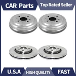Durago Brake Rotor Drum Set 4 Pcs Front,rear For Chevrolet Aveo 05 06 07 Xj. Fixed Price $189.51.
