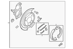 Genuine Ford Parking Brake Assembly HC3Z2C220C. Fixed Price $325.86.
