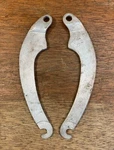 Porsche 356 Rear Drum Brake Levers - Pair Left And Right. Fixed Price $50.00.