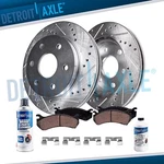 Front Drilled Brake Rotors Pads Kit For Infiniti QX56 Nissan Armada Titan. Fixed Price $127.04.