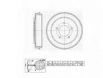 Brake Drum-fvp Premium Replacement Coated Winstop 666665. Fixed Price $87.99.
