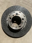 Porsche Panamera 970 Turbo Pccb Ceramic Brake Disc Rear Right 997.352.032.01. Fixed Price $800.00.