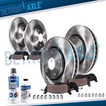 11.89" Front 12" Rear Rotors Brake Pads For Grand Caravan Town & Country C/v. Fixed Price $163.10.