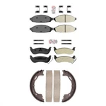 Front Brake Pads Rear Parking Shoes Kit For Mercury Grand Marquis 2005-2011 OES9. Fixed Price $103.96.