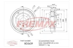 Brake Drum Fremax BD5639 Fits 11-12 Vw Jetta. Fixed Price $66.45.