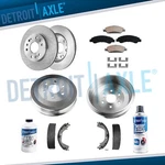 Front Rotors Ceramic Pads Rear Drums & Shoes For 2009-2013 Silverado Sierra 1500. Fixed Price $292.60.