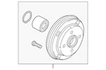 Genuine Mitsubishi Drum 3780A018. Fixed Price $264.86.