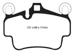 Ebc Brakes DP32029C Low Dust Redstuff Is Superb Pad For Fast Street Use. Fixed Price $302.55.