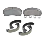 Front Rear Brake Pads + Shoes Kits Ford Explorer Sport Trac 2001 -2005. Fixed Price $45.49.