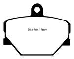 Ebc Brakes DP21287 Disc Pad Set Front Greenstuff 2000/6000 Street Sport Fm. Fixed Price $124.39.