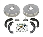 Fits 2003-2005 Toyota RAV4 Rear Brake Drums Shoes Kit Wheel Cylinders. Fixed Price $204.00.