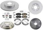 Front Disc Brake Rotors Pads Drums Shoes For Hyundai Accent 18-22 W/ Rear. Fixed Price $277.00.