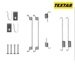 Accessory Kit, Brake Shoes Textar 97041200 For Nissan Pixo. Fixed Price $35.71.
