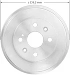Brake Drum-premium Bendix PDR0842 Fits 2011 Mazda. Fixed Price $64.63.