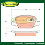 Premier Rear Brake Pads Set Fits Alfa Romeo 147 Gt 156 Fiat Linea Lancia Lybra. Fixed Price $58.49.