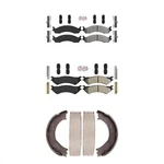 Front Brake Pads Rear Parking Shoes Kit Ford E-250 Econoline 1999-2002 OEV5. Fixed Price $124.18.