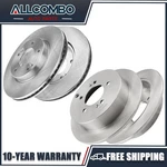 11.81" Front And 11.18" Rear Brake Rotors Kit For Kia Sportage 2011 - 16 4WD Awd. Fixed Price $136.98.