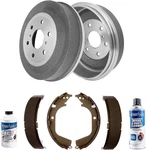 6-LUG Rear Brake Drum And Shoe Rebuild Kit For 2009-2013 Chevrolet. Fixed Price $224.95.