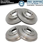 Front & Rear Brake Rotors Set Fits Honda. Fixed Price $134.85.