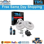 New Front Performance Drilled Slotted Rotor & Brake Pad Kit 04-10 Bmw. Fixed Price $205.19.