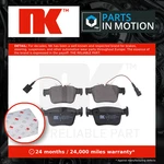 Brake Pads Set Rear 221037 Nk 77367718 77368283 77368716 673004626 Quality New. Fixed Price $40.43.