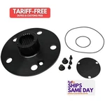 Pem GNDFK5X5, One Black Steel Drive Flange Kit W/ Cap Performance Parts. Fixed Price $114.69.