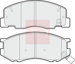 Apec PAD1004 Brake Set For Disc Front Sumitomo System Fits Daihatsu Toyota. Fixed Price $38.94.