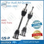 Oe Front Pair Cv Axle Shaft Joint Assembly For Audi A4 Quattro Awd Auto Trans. Fixed Price $140.49.