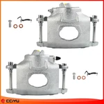 Pair Front Disc Brake Calipers For 1973-1976 Chevy Malibu Monte Carlo El Camino. Fixed Price $79.22.