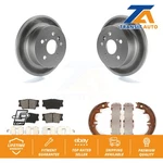 Disc Coated Rotors Semi-metallic Pads & Parking Shoes Rear Kit For Toyota Camry. Fixed Price $111.11.