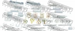 Febest 2010-2020 Toyota 4RUNNER Brake Shoe Fitting 0104-GRJ150R-KIT. Fixed Price $54.99.