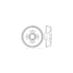 Centric 123.40002 Tek Standard Brake Drum. Fixed Price $67.92.