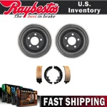 For Jeep Cherokee 2001 Rear Kit Brake Drums & Shoes - Raybestos. Fixed Price $268.15.