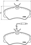 Brembo 023 Brake Pad Set, Disc For Citro N, Fiat, Peugeot, Talbot. Fixed Price $57.34.