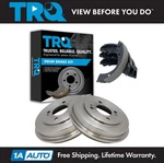 Trq Rear Brake Shoes & 2 Drums Set Kit For 4 Stud Wheels 01-05 Honda Civic. Fixed Price $104.95.