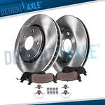 Front Disc Rotors Ceramic Brakes Pads For 2006 - 2012 Fusion Mkz Zephyr Milan. Fixed Price $94.50.