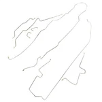 Omix 16737.51 Brake Line And Fitting Kit Fits 97-06 Wrangler (tj). Fixed Price $258.34.