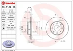 Brembo 09.3102.10 Brake Disc For Honda. Fixed Price $30.03.