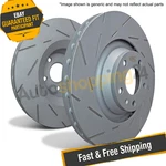 Ebc USR414 Blackdash Slotted 1-PIECE Front Brake Rotors For 12-18 Fiat 500. Fixed Price $315.28.