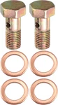 Autohaux Set Banjo Bolt Brake Fitting Adapter Kit M8X1.25 Line.... Fixed Price $11.40.