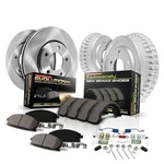 Power Stop KOE15085DK Autospecialty Front And Rear Replacement Brake Kit-oe. Fixed Price $338.90.
